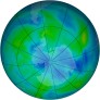 Antarctic Ozone 2001-04-11